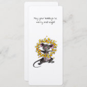 Vrolijk kerstfeest en vrolijk nieuwjaar Star-muis (Voorkant / Achterkant)