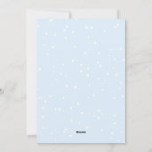 Vrolijk kerstfeest en wens je een kwakzalverige go feestdagenkaart (Achterkant)