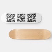 Vrolijk kerstfeest - Engels Persoonlijk Skateboard (Horizontaal)