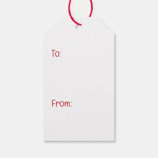 Vrolijk Kerstfeest Engelse Bulldog Kerstboom Cadeaulabel (Achterkant)