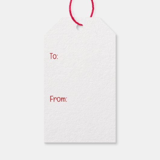 Vrolijk Kerstfeest Engelse Bulldog Santa Hats Cadeaulabel (Achterkant)