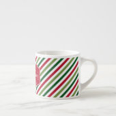 Vrolijk kerstfeest espresso kop (Rechts)