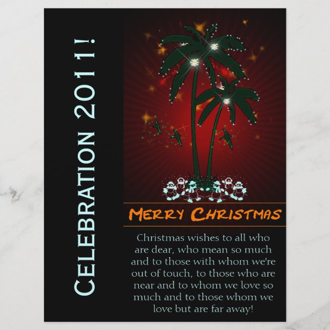 Vrolijk kerstfeest - Event Flyer (Voorkant)