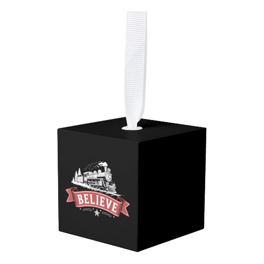 Vrolijk Kerstfeest Express Noordpool Kerstman Decoratie (Voorkant hoekig)