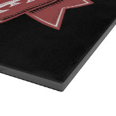 Vrolijk Kerstfeest Express Noordpool Kerstman Snijplank (Hoek)