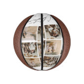 Vrolijk Kerstfeest Familie Basketbal (Verticaal)