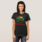 Vrolijk Kerstfeest, Familie Bijpassende Kerstmis T-shirt (Voorkant volledig)
