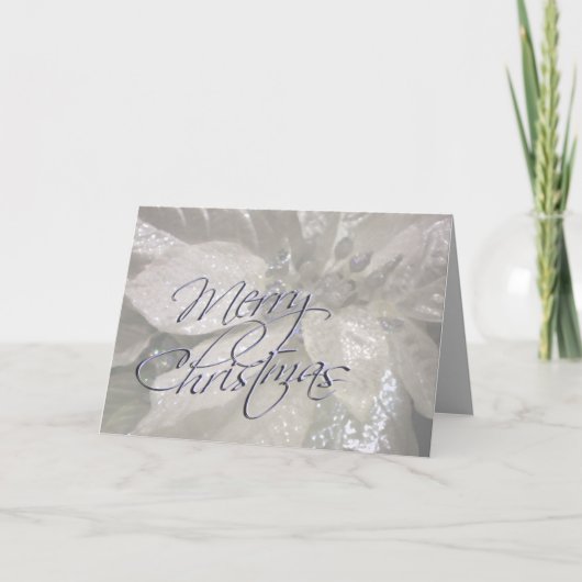 "Vrolijk kerstfeest" Feestdagen Kaart (Voorkant)