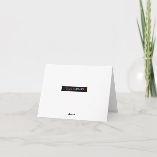 Vrolijk kerstfeest feestdagen kaart (Achterkant)