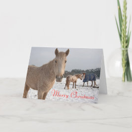 Vrolijk kerstfeest feestdagen kaart