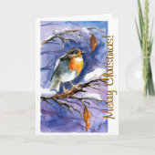 Vrolijk kerstfeest! feestdagen kaart (Voorkant)