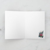 Vrolijk kerstfeest! feestdagen kaart (Binnen)