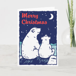 Vrolijk kerstfeest feestdagen kaart