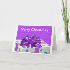 Vrolijk kerstfeest  feestdagen kaart