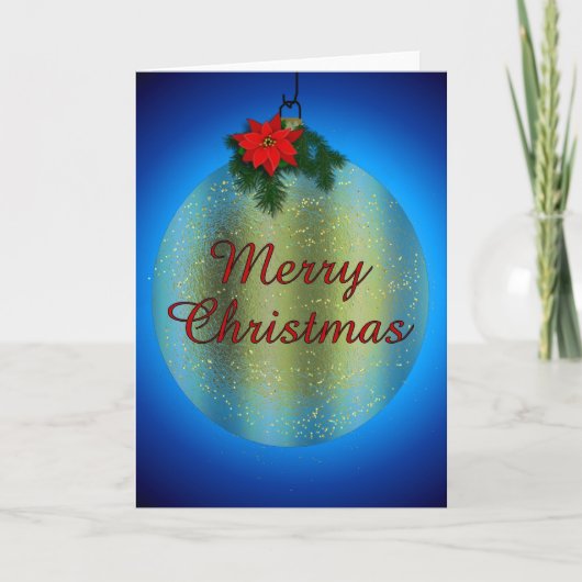 Vrolijk kerstfeest feestdagen kaart (Voorkant)