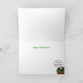 Vrolijk kerstfeest! feestdagen kaart (Binnen)