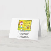 Vrolijk kerstfeest feestdagen kaart (Achterkant)