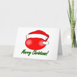 Vrolijk kerstfeest feestdagen kaart