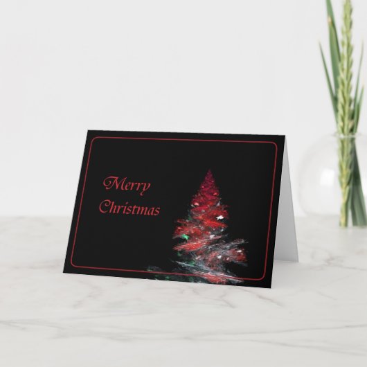 Vrolijk kerstfeest feestdagen kaart (Voorkant)