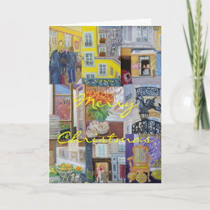 Vrolijk kerstfeest! feestdagen kaart