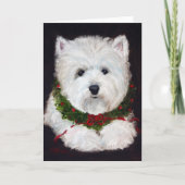 Vrolijk kerstfeest feestdagen kaart (Voorkant)