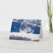 Vrolijk kerstfeest feestdagen kaart (Voorkant)