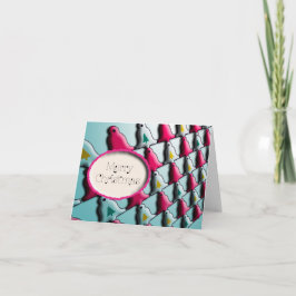 Vrolijk kerstfeest feestdagen kaart