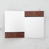 Vrolijk kerstfeest feestdagen kaart (Binnen)