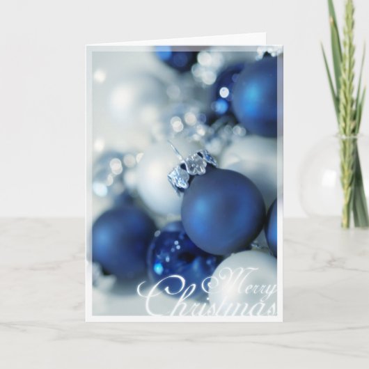 Vrolijk kerstfeest feestdagen kaart (Voorkant)