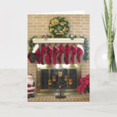 Vrolijk kerstfeest feestdagen kaart (Voorkant)