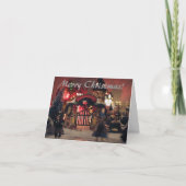 Vrolijk kerstfeest! feestdagen kaart (Voorkant)