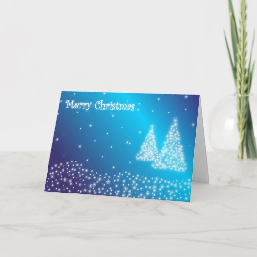 Vrolijk kerstfeest feestdagen kaart (Voorkant)