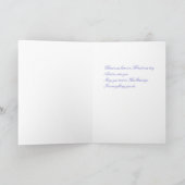 Vrolijk kerstfeest feestdagen kaart (Binnen)