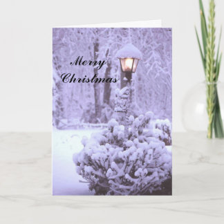 Vrolijk kerstfeest feestdagen kaart