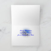 Vrolijk kerstfeest feestdagen kaart (Binnen)