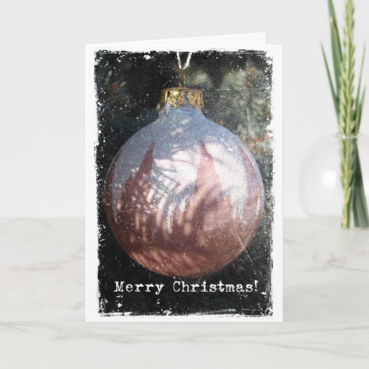 Vrolijk kerstfeest feestdagen kaart (Voorkant)