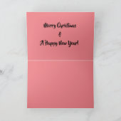 Vrolijk kerstfeest! feestdagen kaart (Binnen)