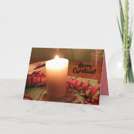 Vrolijk kerstfeest! feestdagen kaart