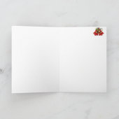 Vrolijk kerstfeest feestdagen kaart (Binnen)