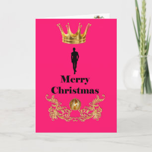 Vrolijk kerstfeest feestdagen kaart
