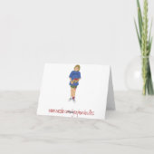 Vrolijk kerstfeest! feestdagen kaart (Achterkant)