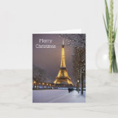 Vrolijk kerstfeest feestdagen kaart (Voorkant)