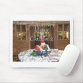 Vrolijk kerstfeest feestdagen ver van huis Geïnspi Muismat (Met muis)