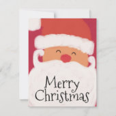 Vrolijk kerstfeest feestdagenkaart (Voorkant)