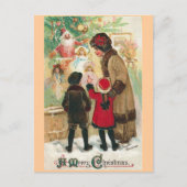 Vrolijk kerstfeest feestdagenkaart (Voorkant)