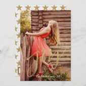 Vrolijk Kerstfeest Feestdagenkaart (Voorkant / Achterkant)