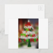vrolijk kerstfeest feestdagenkaart (Voorkant / Achterkant)