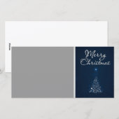 Vrolijk kerstfeest feestdagenkaart (Voorkant / Achterkant)