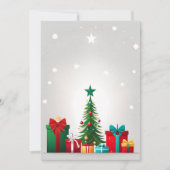 Vrolijk kerstfeest feestdagenkaart (Voorkant)