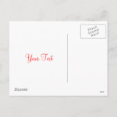 Vrolijk kerstfeest feestdagenkaart (Achterkant)